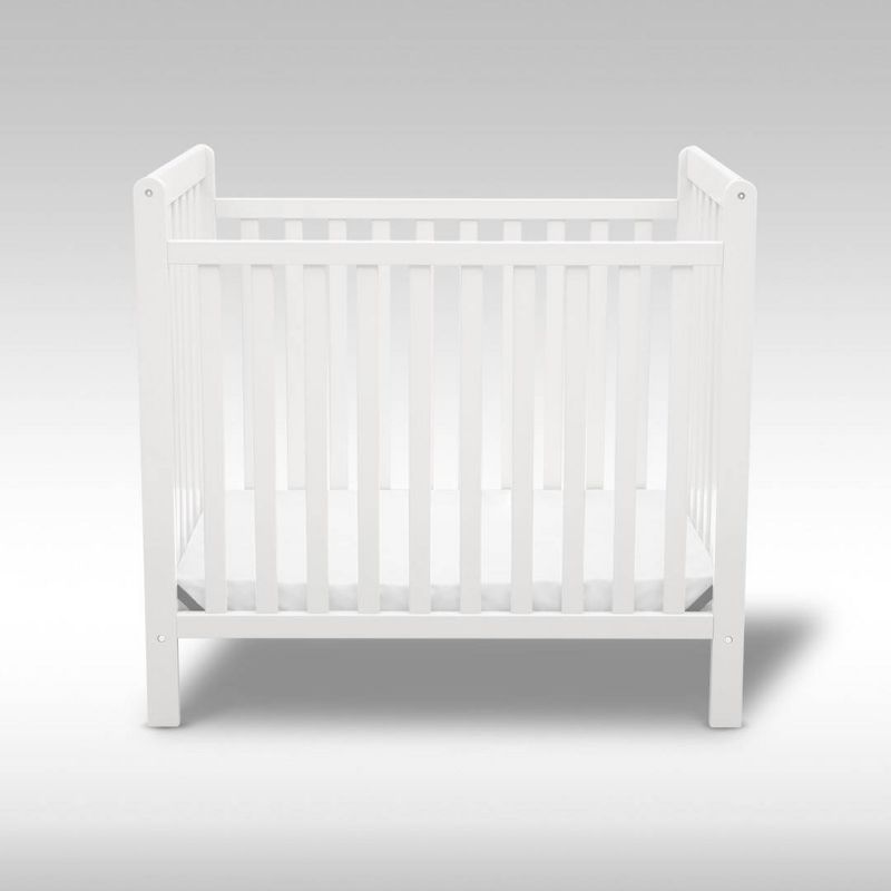 Delta Children Classic Mini Crib Convertible to Twin Bed, 1 of 10