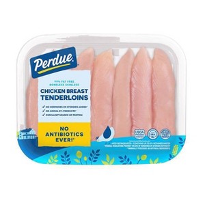 Perdue Chicken Breast Tenderloins Antibiotic Free - 0.8-1.4 lbs - price per lb - 1 of 4