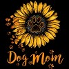 Men's Design By Humans Mother's Day Dog Mom Sunflower Paw By dodorindesign Tank Top - 2 of 2