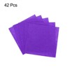 Unique Bargains Polyester Soft Home Handcrafts Project DIY Felt Fabric Sheets 42 Pcs - 3 of 4