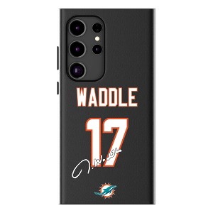 Keyscaper Jaylen Waddle Miami Dolphins 17 Game Tactic MagSafe Compatible Cell Phone Case for Galaxy S25 Plus - 1 of 4