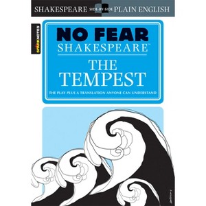 The Tempest - (Sparknotes No Fear Shakespeare) by  William Shakespeare & Sparknotes (Paperback) - 1 of 1