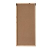 Wood Window Pane Inspired Wall Mirror White - Olivia & May: Farmhouse Entryway Decor, 48x22" Rectangle - 4 of 4