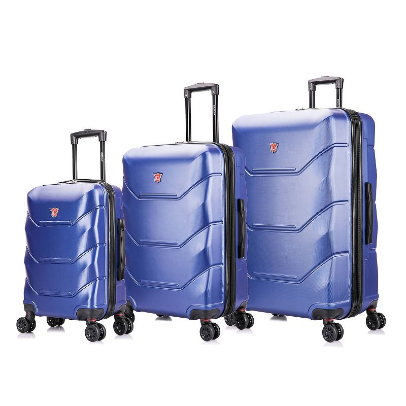 DUKAP Zonix Lightweight 3pc Hardside Luggage Set, 1 of 9