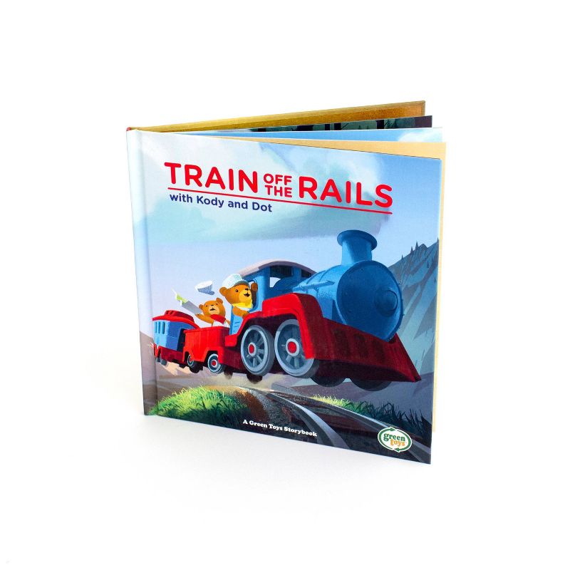Green Toys Storybook Gift Set Includes Train &#38; Storybook, 5 of 9