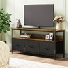Dresser TV Stand, Entertainment Center with Storage, 55 Inch TV Stand - 3 of 4