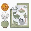 The Peanutshell Baby Crib Bedding Set for Boys, Dinosaur Nursery Decor, Sage Green, Crib Comforter Set - 2 of 4