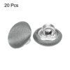 Unique Bargains Cloth Covered Aluminum Sewing Buttons 20 Pcs - 3 of 4