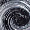 Laney Swirl Circle Brushed Aluminum Abstract Panel Silver - StyleCraft: Contemporary Vertical Wall Art, No Battery Required - 4 of 4