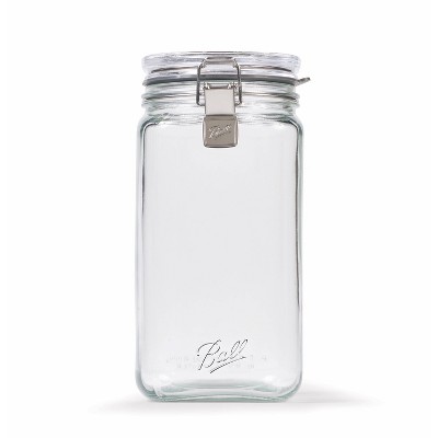 Ball 1/2gal Glass Latch Storage Jar