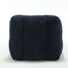 PAGED Modern Bean Bag Chair with Ottoman Footrest, Durable Lazy Sofa with Memory Foam, Comfy Chair for Adults in Living Room, Bedroom - 4 of 4