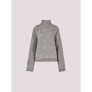 Women's Chunky Oversized Sweater - APRICOT - 1 of 4