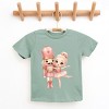 Pink Nutcracker Ballerina - Youth Short Sleeve Graphic T-Shirt and Toddler Short Sleeve Graphic T-Shirt - 2 of 3