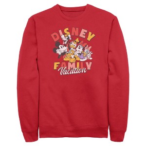 Mens Mickey & Friends Family Vacation Sweatshirt - 1 of 4