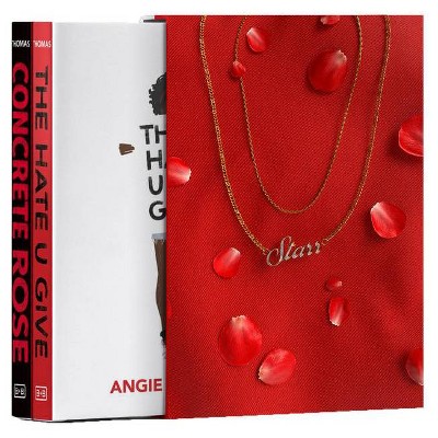 Angie Thomas: The Hate U Give & Concrete Rose 2-Book Box Set - (Hardcover)