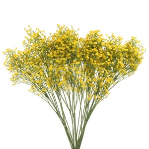 Unique Bargains Realistic Low Maintenance Durable Flexible Artificial Flowers with Stem - 1 of 4