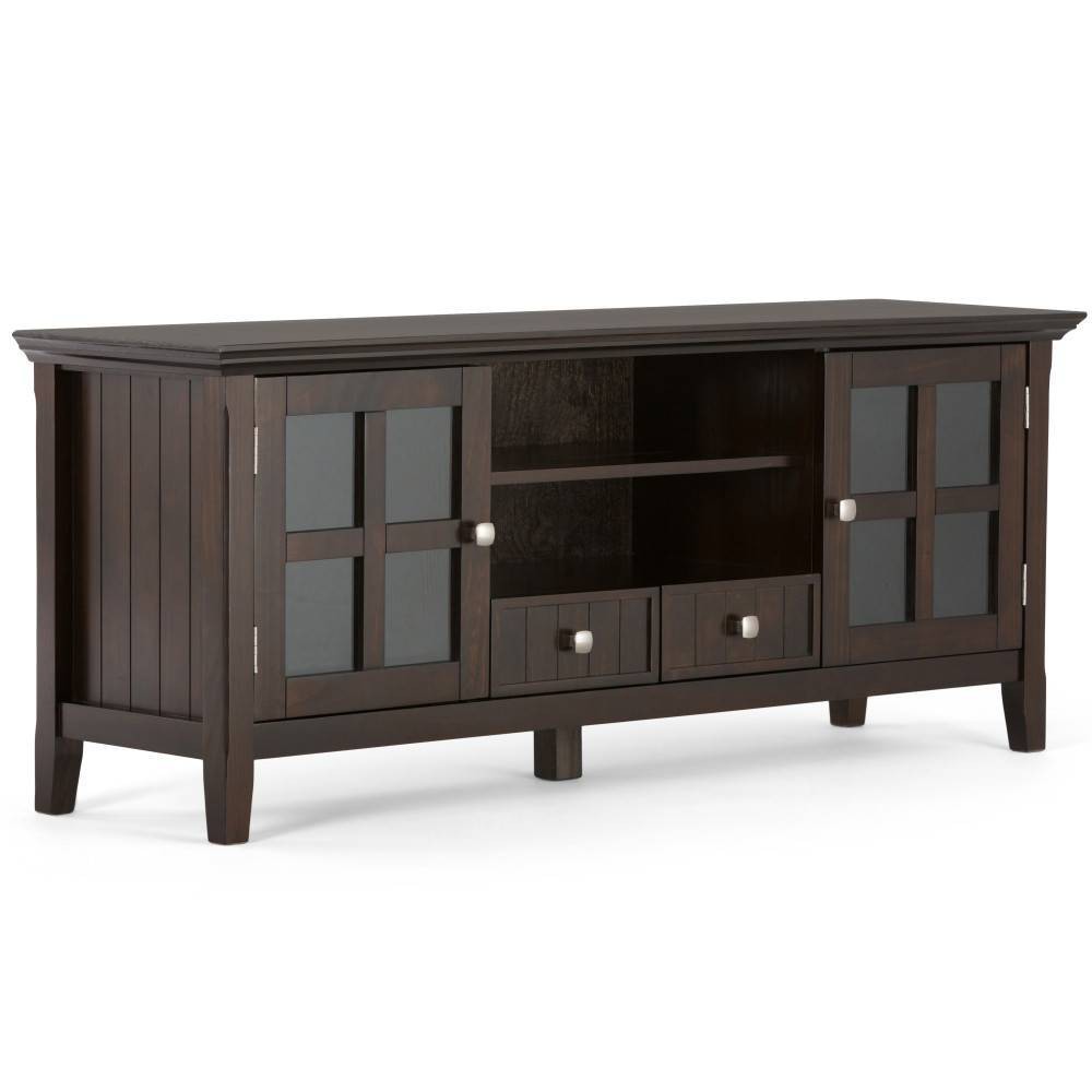 Photos - Mount/Stand Normandy TV Stand for TVs up to 65" Brunette Brown - WyndenHall