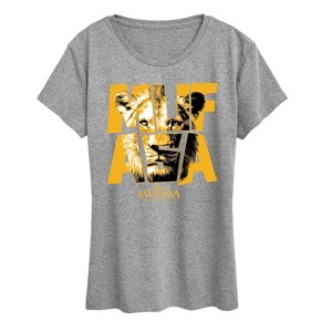 Women's - The Lion King - Logo Short Sleeve Graphic T-Shirt - 1 of 4