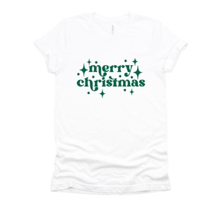 Simply Sage Market Whimsical Merry Christmas Short Sleeve Tee - 1 of 4