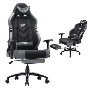 Gulches Big and Tall Gaming Chair 350lbs Racing Style, Ergonomic High ...