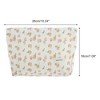Unique Bargains Lightweight Flowers Makeup Bag 1 Pc - 2 of 4
