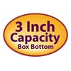 Smead Hanging Box Bottom File Folder, 3" Expansion, Letter Size, PAPER,  25 per Box (64279) - 4 of 4