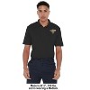 University of La Verne Adult Polo Left Chest Logo, Athletic Heather - 3 of 4