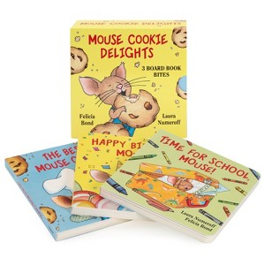Mouse Cookie Delights: 3 Board Book Bites - (If You Give...) by  Laura Joffe Numeroff - 1 of 1