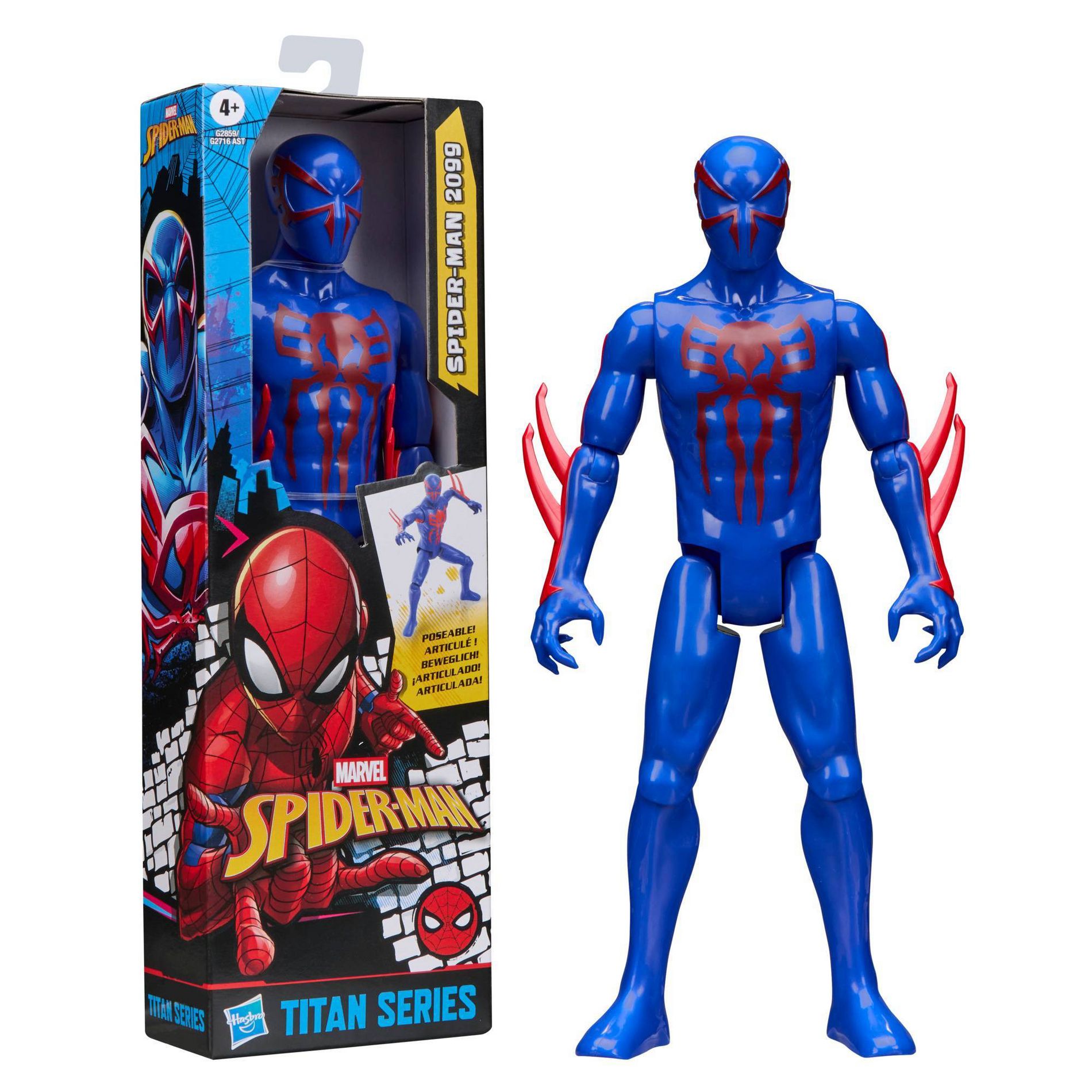 Marvel Spider-Man Titan Series Spider-Man 2099 Action Figure