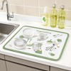 REGALWOVEN Large Diatomaceous Stone Dish Drying Mat for Kitchen Counter, Dishes, Cups - 2 of 4