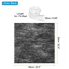 Unique Bargains Waterproof Non-Woven Fabrics Decorative Gift Wrap Paper with Ribbon 1 Set - 2 of 4