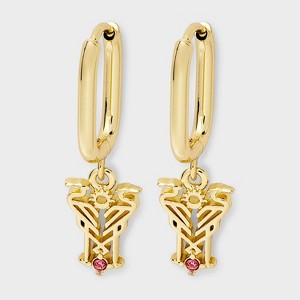 Bijoux Sport by Luv Aj MLS Gold Hoop Earrings - 1 of 3