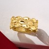 Ross-Simons 18kt Gold Over Sterling Roped Ring - 4 of 4