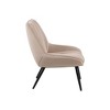 New Classic Furniture,Astrid Metal and Fabric Accent Chair in Taupe - 2 of 4