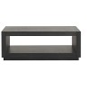 Sapphtopaz Wood Coffee Table with Open Bottom Shelf Modern Living Room Coffee Tables Simple Center Table for Living Room - 2 of 4