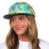 Nickelodeon SpongeBob SquarePants Hat Adult Pineapple Tropical Snapback Adjustable Cap OSFM Multicolored - 4 of 4