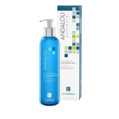 Andalou Naturals Clear Skin Citrus Kombucha Cleansing Gel - 6oz