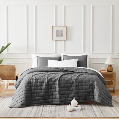 Southshore Fine Living, Inc Oversized, Lightweight, Brickyard Quilt Set