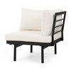 Maggift Patio Seating Sets Outdoor, Featuring Unique Design, Ideal for Chats, Perfect for Gardens, Living Spaces, Beige, 31"*31"*29.5" - 4 of 4
