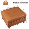 Storage Ottoman Module for Modular Sectional Sofa, Ottoman Module for Sectional Sleeper Sofa - 2 of 4