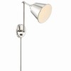 Crystorama Lighting Mitchell 1 - Light Swing Arm Lamp in  Polished Nickel - 3 of 4