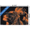 Trends International Lion With Headphones Unframed Wall Poster Prints - 3 of 4