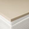 BrylaneHome 3" Gel Memory Foam Revitalizer Topper With Skirted Cover - image 4 of 4