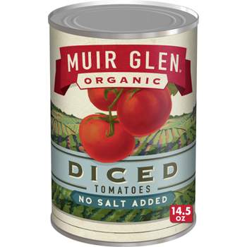 Muir Glen Organic Diced Tomatoes No Salt Added - 14.5oz