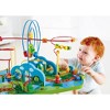 Hape E3824 Jungle Adventure Kids Toddler Wooden Bead Maze & Railway Train Track Play Table Toy for Ages 18 Months and Up - image 2 of 4