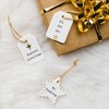 Pavilion Gift Company - Ho Ho Ho - 1.5" Mini Tag (Set of 3) - Labels - 2 of 2