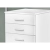 24" 3 Drawer Filing Cabinet with 2 Locking Casters - EveryRoom - 3 of 4