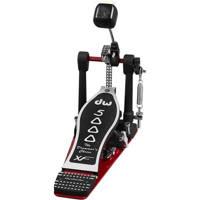 DW 5000 Series Accelerator Single Bass Drum Pedal with Extended XF Footboard