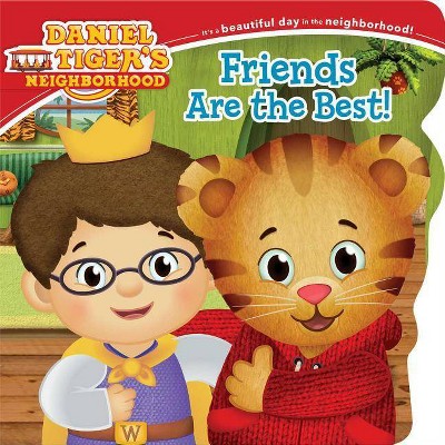 Friends Are the Best! - (Daniel Tiger's Neighborhood) by  Maggie Testa (Board Book)