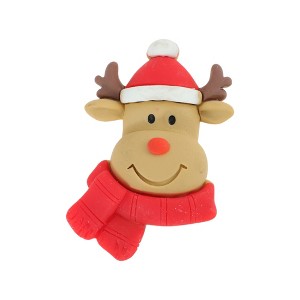 Unique Bargains Magnetic Refrigerator Magnet Red White 1 Pc - 1 of 3